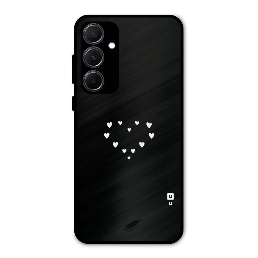 Heart of Hearts Metal Back Case for Galaxy A35