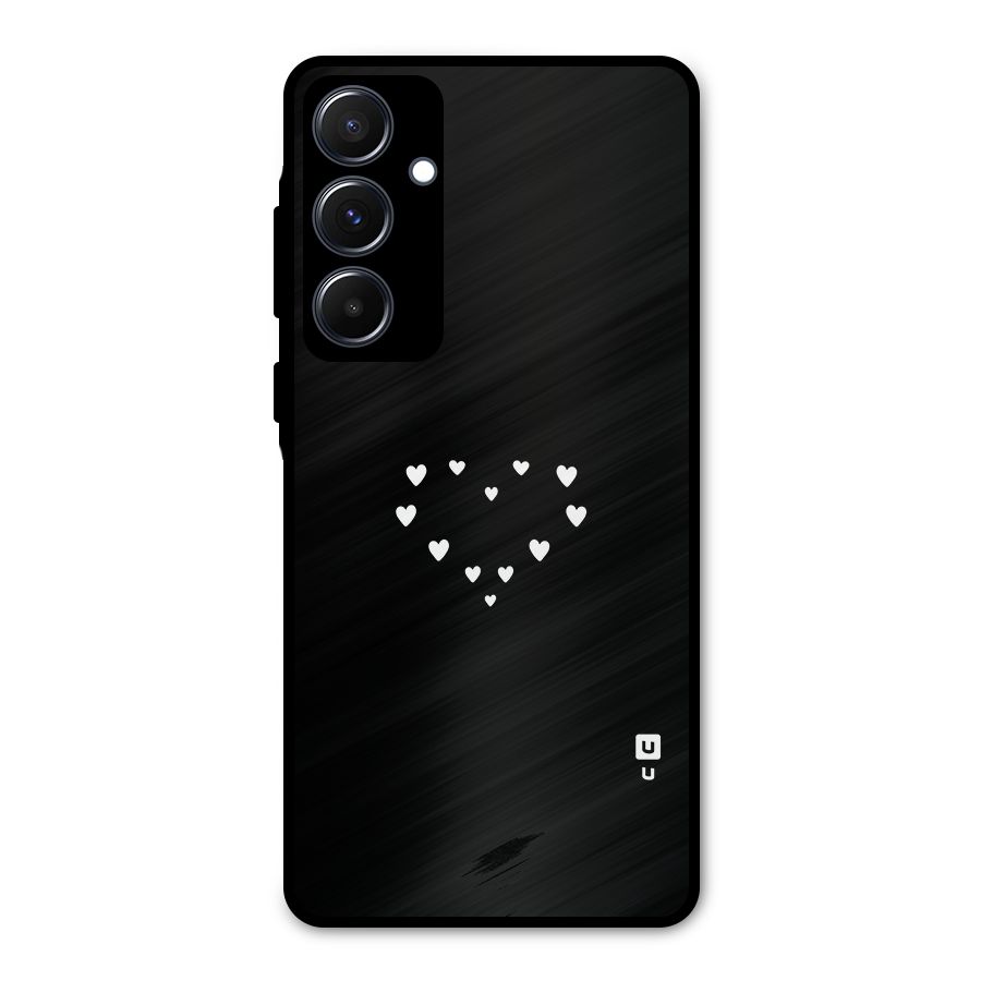 Heart of Hearts Metal Back Case for Galaxy A55