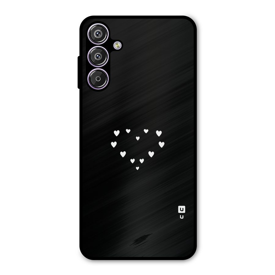 Heart of Hearts Metal Back Case for Galaxy F15