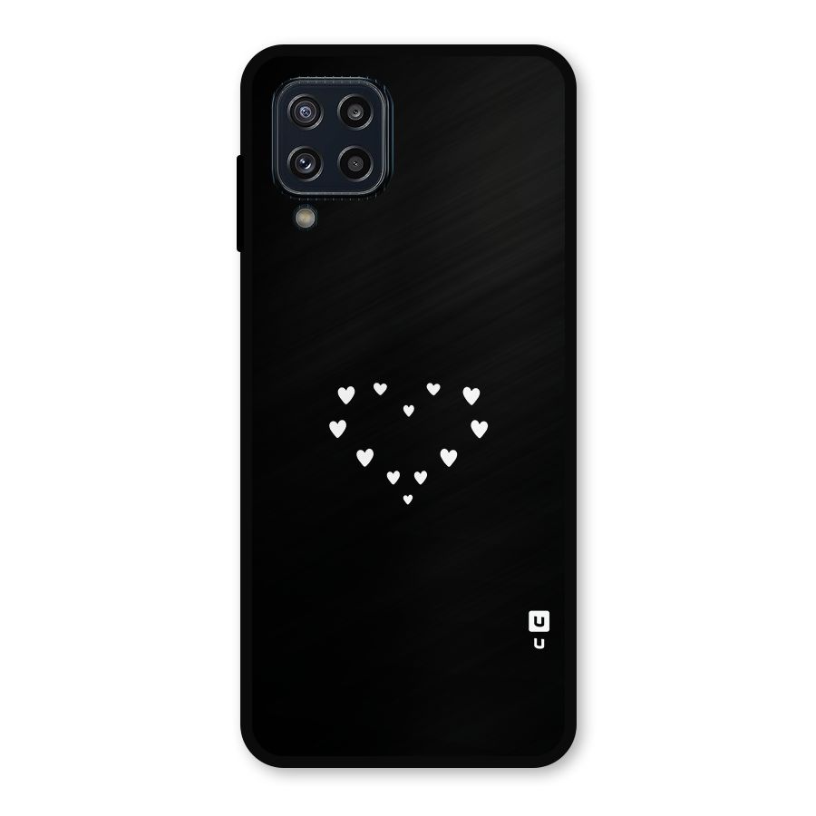 Heart of Hearts Metal Back Case for Galaxy M32