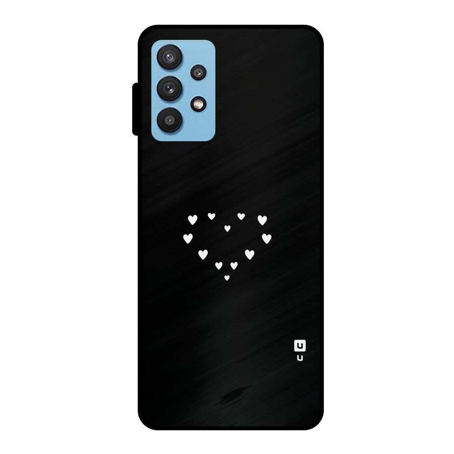 Heart of Hearts Metal Back Case for Galaxy M32 5G