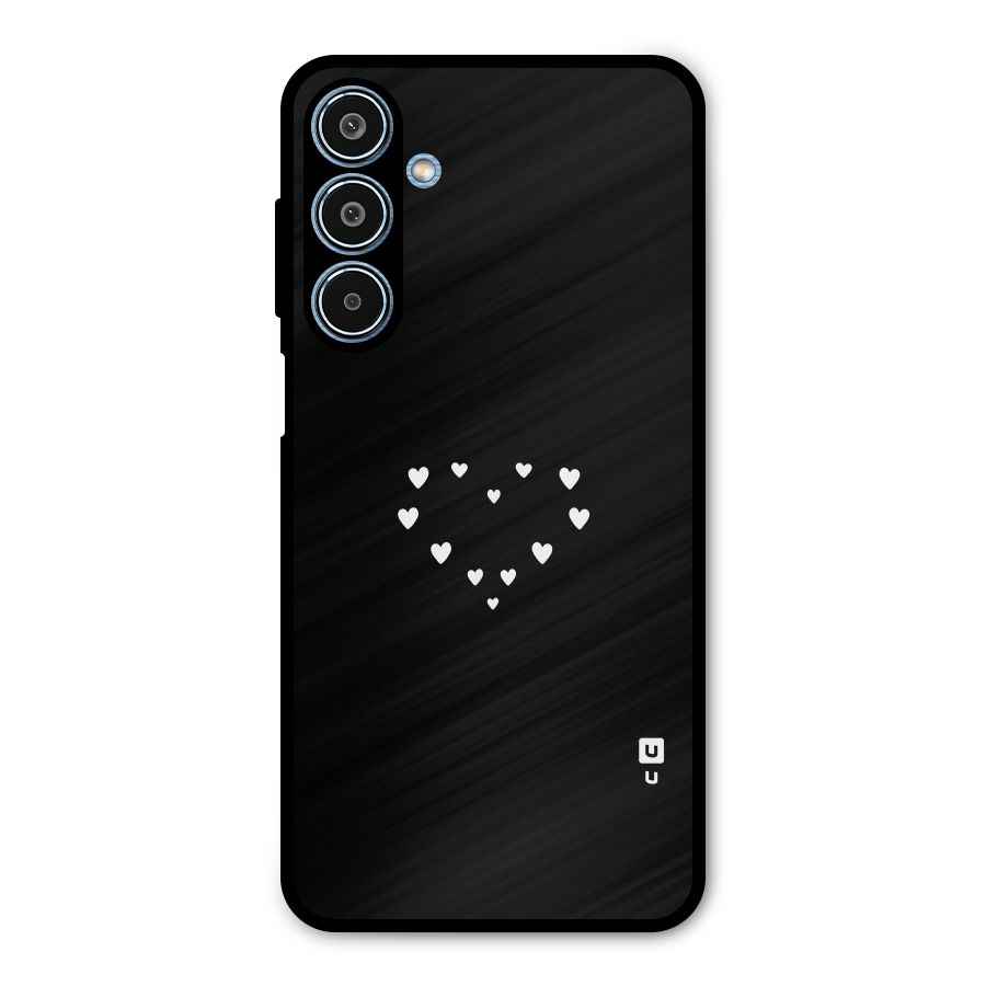 Heart of Hearts Metal Back Case for Galaxy M35