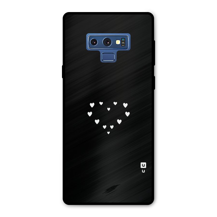 Heart of Hearts Metal Back Case for Galaxy Note 9
