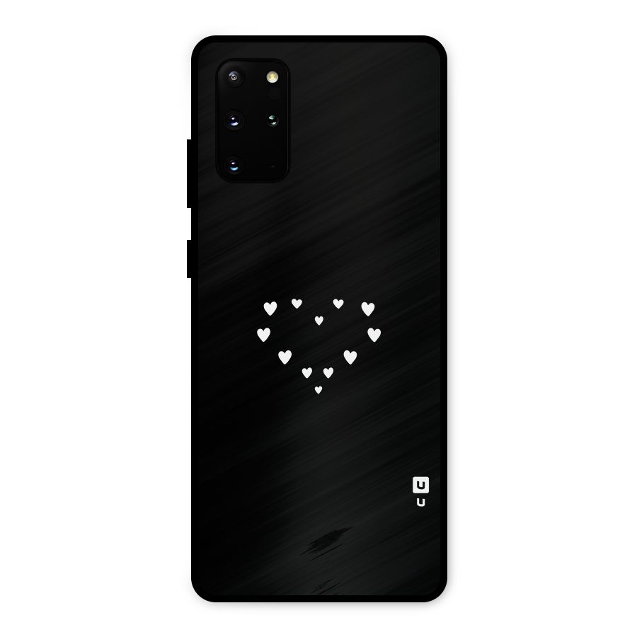 Heart of Hearts Metal Back Case for Galaxy S20 Plus
