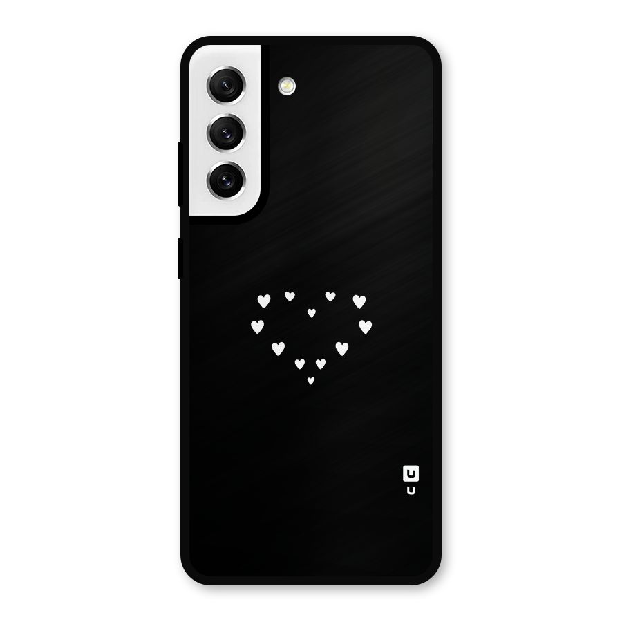 Heart of Hearts Metal Back Case for Galaxy S21 FE 5G