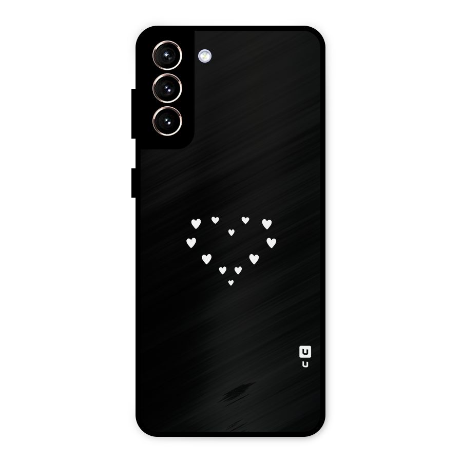 Heart of Hearts Metal Back Case for Galaxy S21 Plus