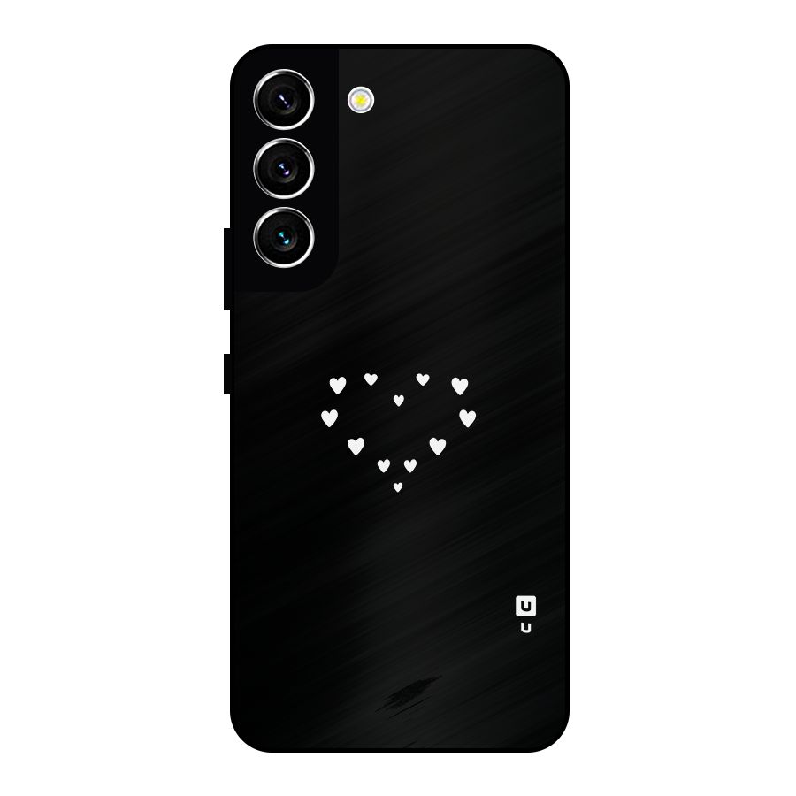 Heart of Hearts Metal Back Case for Galaxy S22 5G