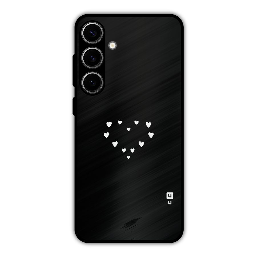 Heart of Hearts Metal Back Case for Galaxy S24 Plus