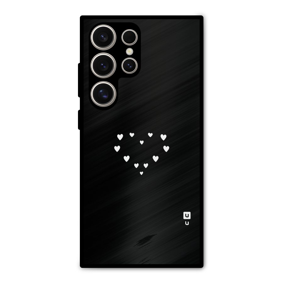 Heart of Hearts Metal Back Case for Galaxy S24 Ultra