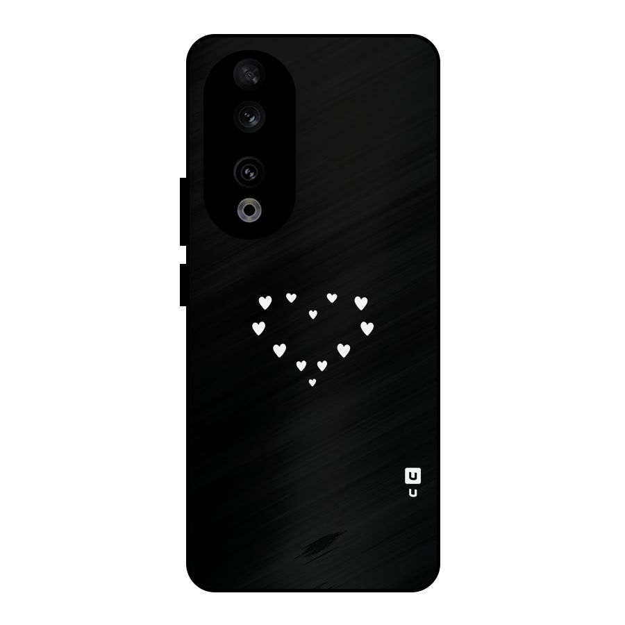 Heart of Hearts Metal Back Case for Honor 90