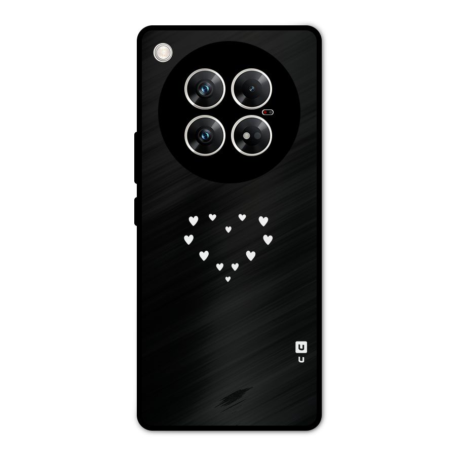 Heart of Hearts Metal Back Case for Infinix Zero 40 5G