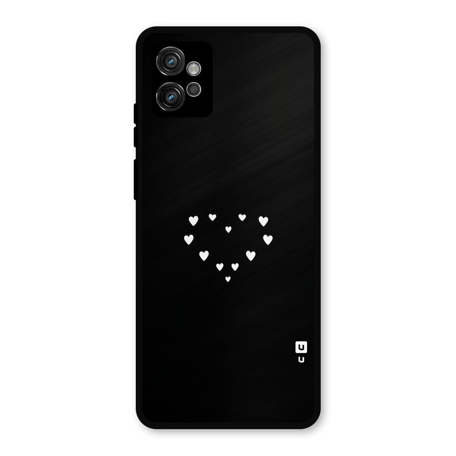 Heart of Hearts Metal Back Case for Moto G32