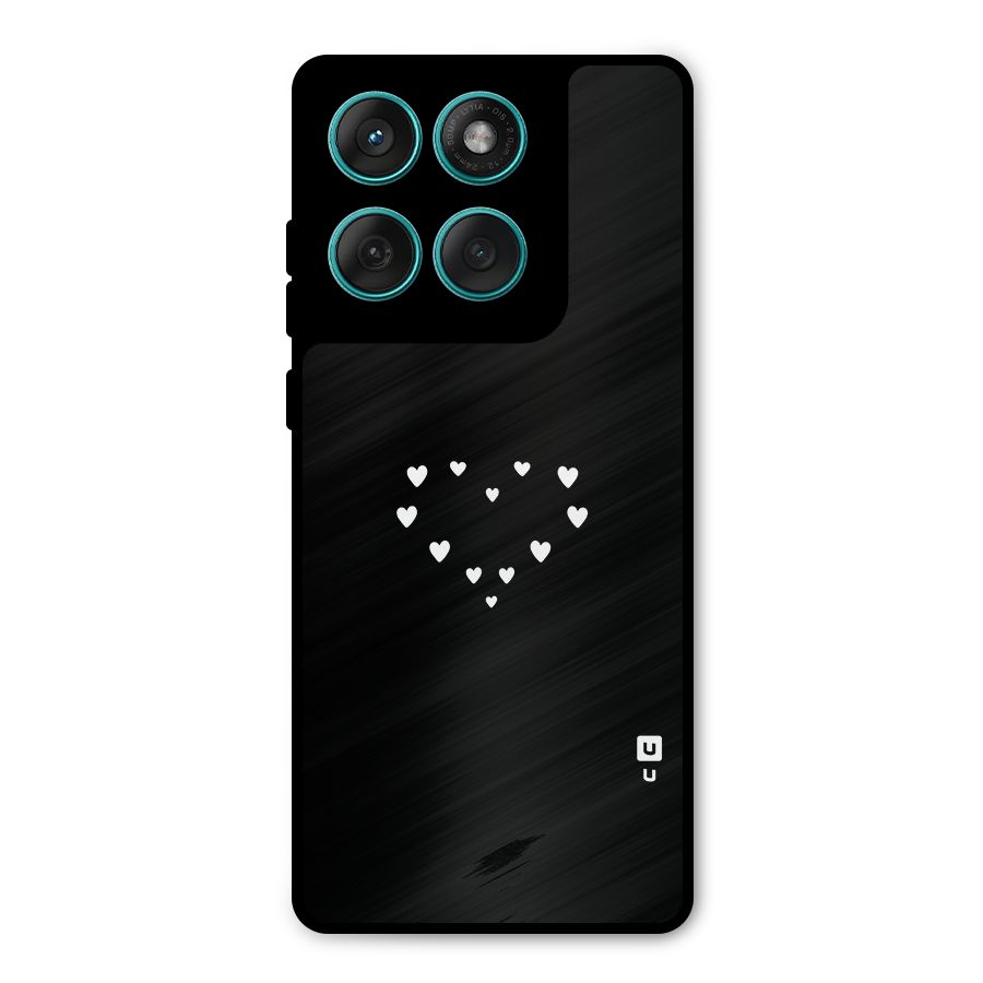 Heart of Hearts Metal Back Case for Motorola Edge 60 Fusion