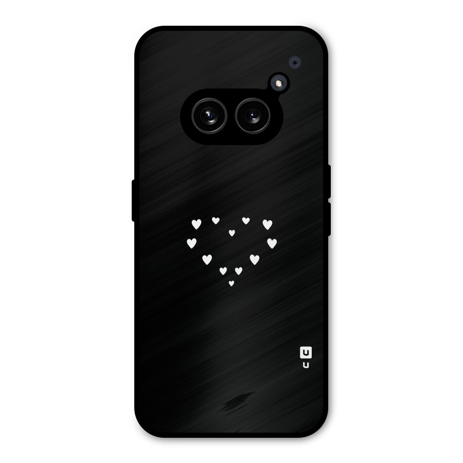 Heart of Hearts Metal Back Case for Nothing Phone 2a Plus