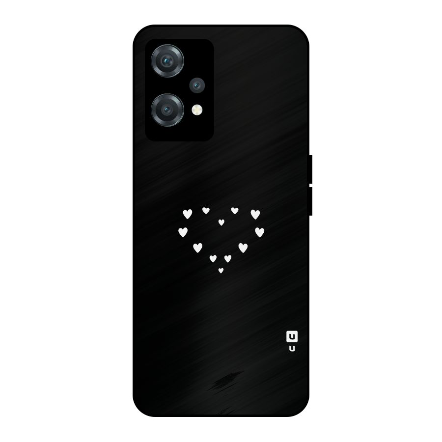 Heart of Hearts Metal Back Case for OnePlus Nord CE 2 Lite 5G