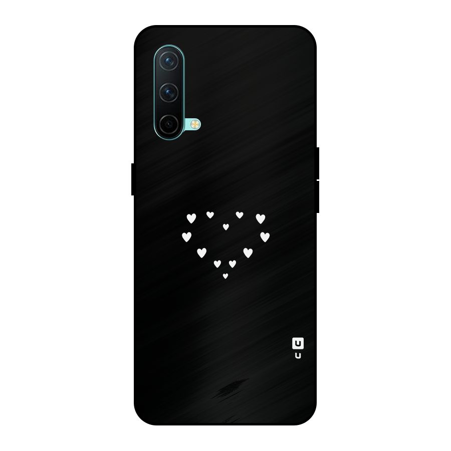 Heart of Hearts Metal Back Case for OnePlus Nord CE 5G