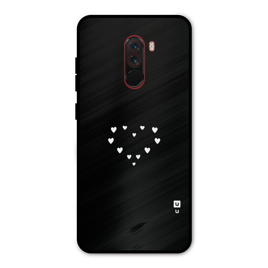 Heart of Hearts Metal Back Case for Poco F1