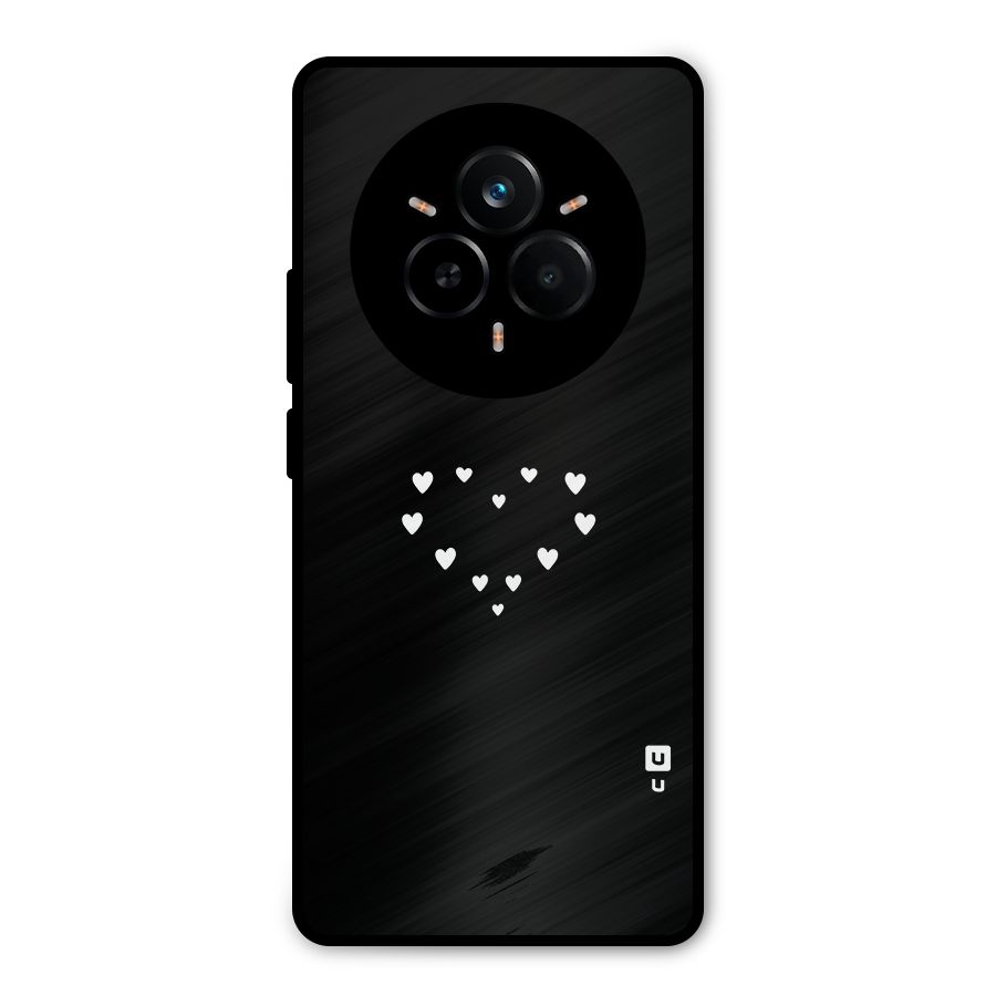 Heart of Hearts Metal Back Case for Realme 14 Pro