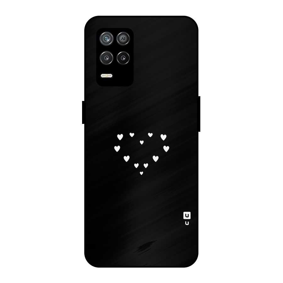 Heart of Hearts Metal Back Case for Realme 8s 5G