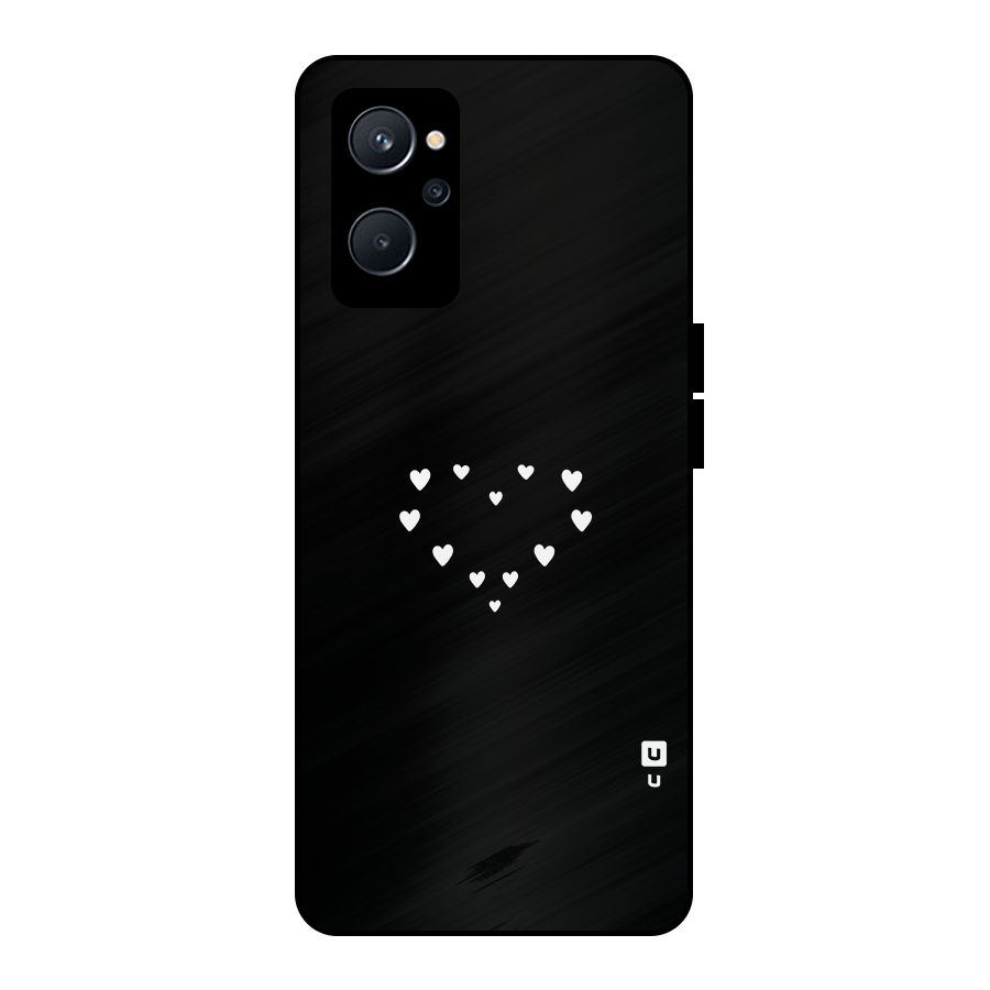 Heart of Hearts Metal Back Case for Realme 9i 5G