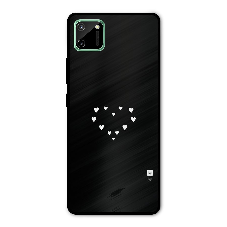 Heart of Hearts Metal Back Case for Realme C11