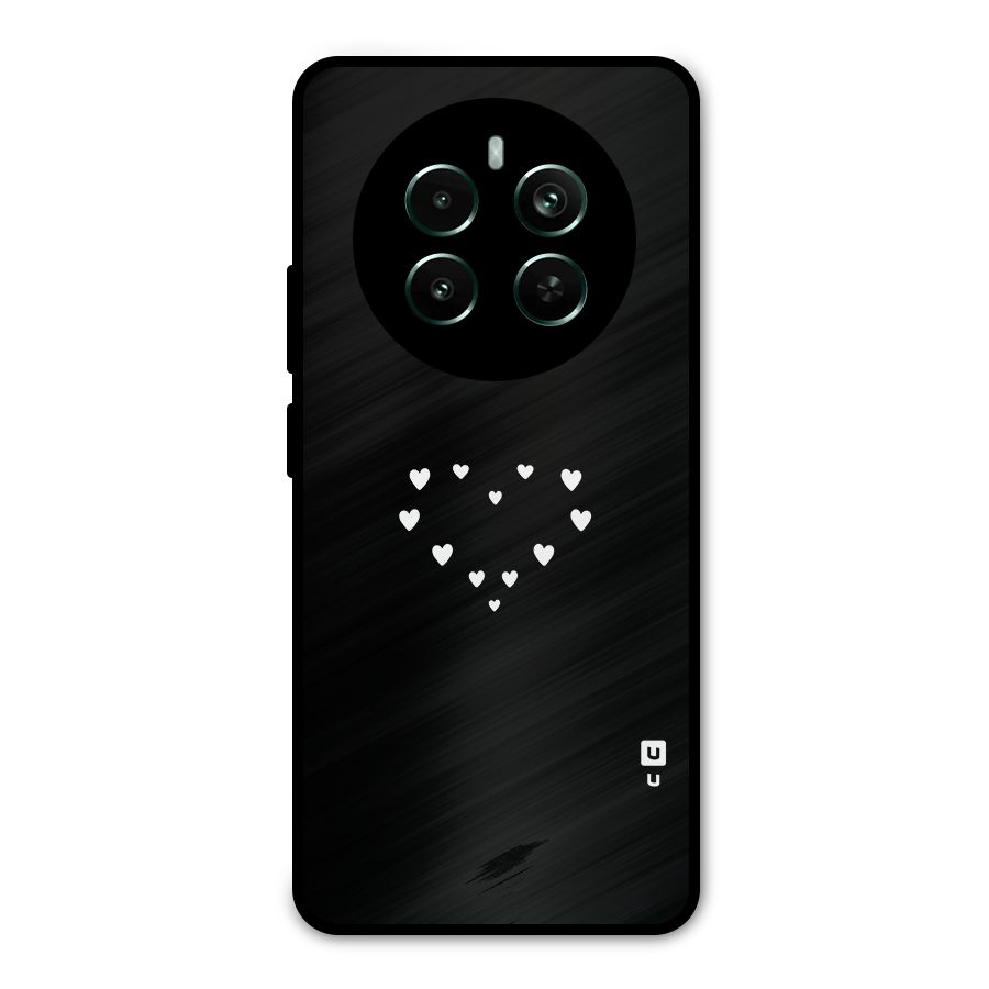 Heart of Hearts Metal Back Case for Realme Narzo 70 Pro