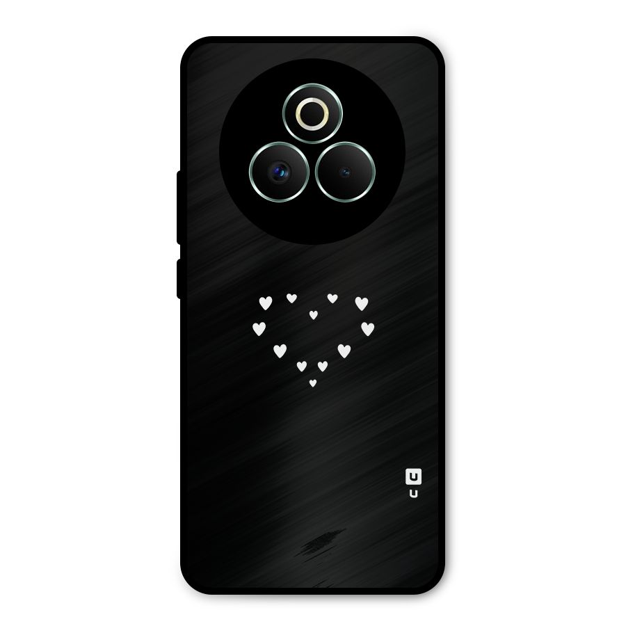 Heart of Hearts Metal Back Case for Realme P3 Pro