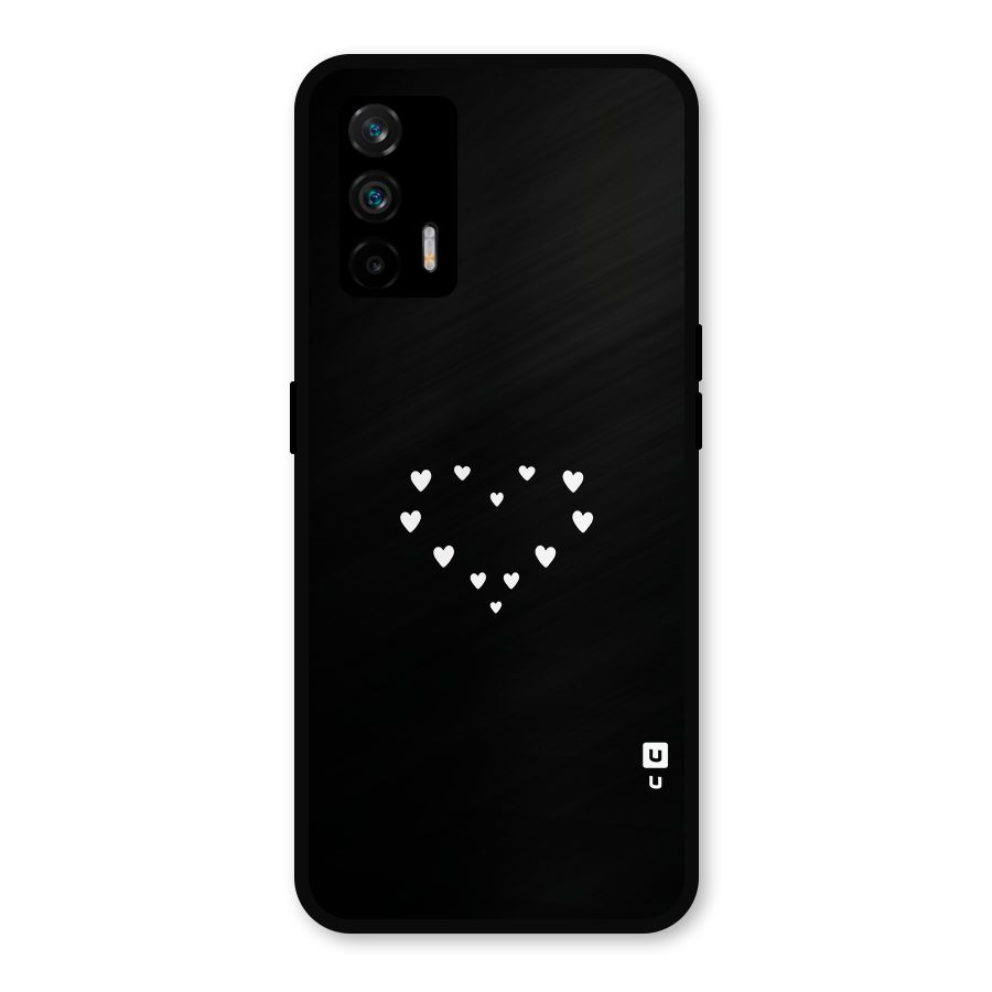 Heart of Hearts Metal Back Case for Realme X7 Max