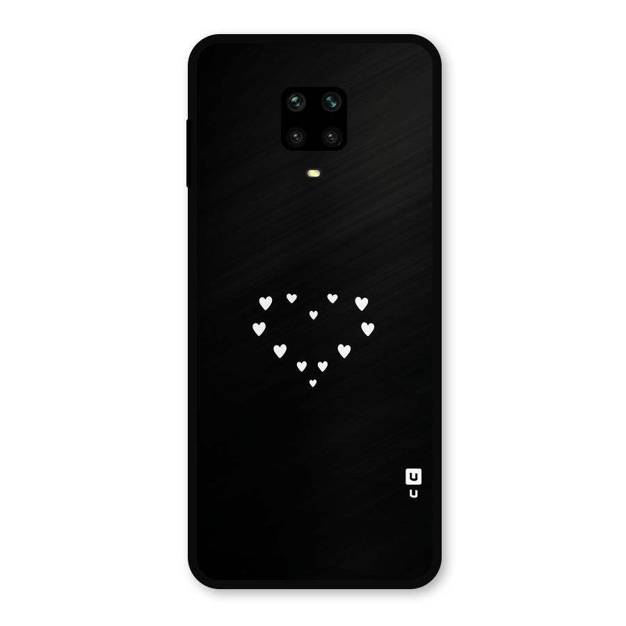 Heart of Hearts Metal Back Case for Redmi Note 10 Lite