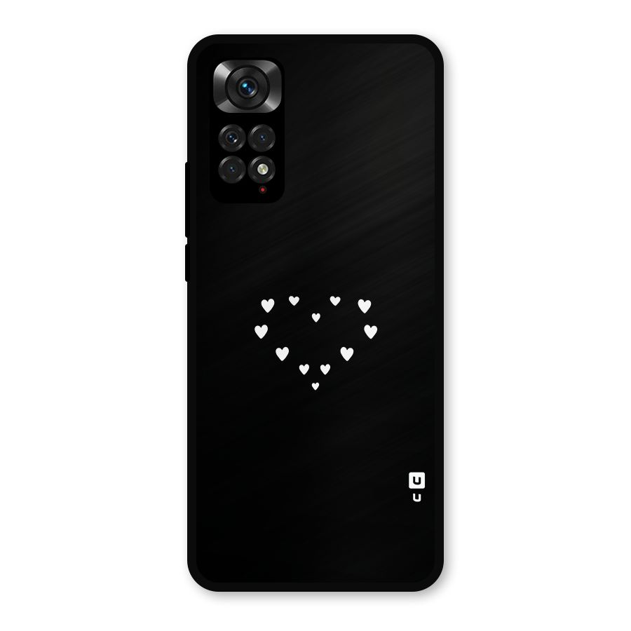 Heart of Hearts Metal Back Case for Redmi Note 11