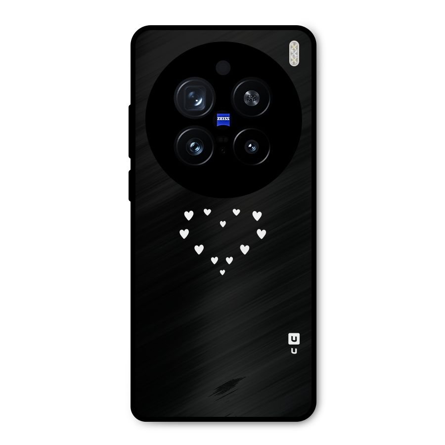 Heart of Hearts Metal Back Case for Vivo X200 Pro