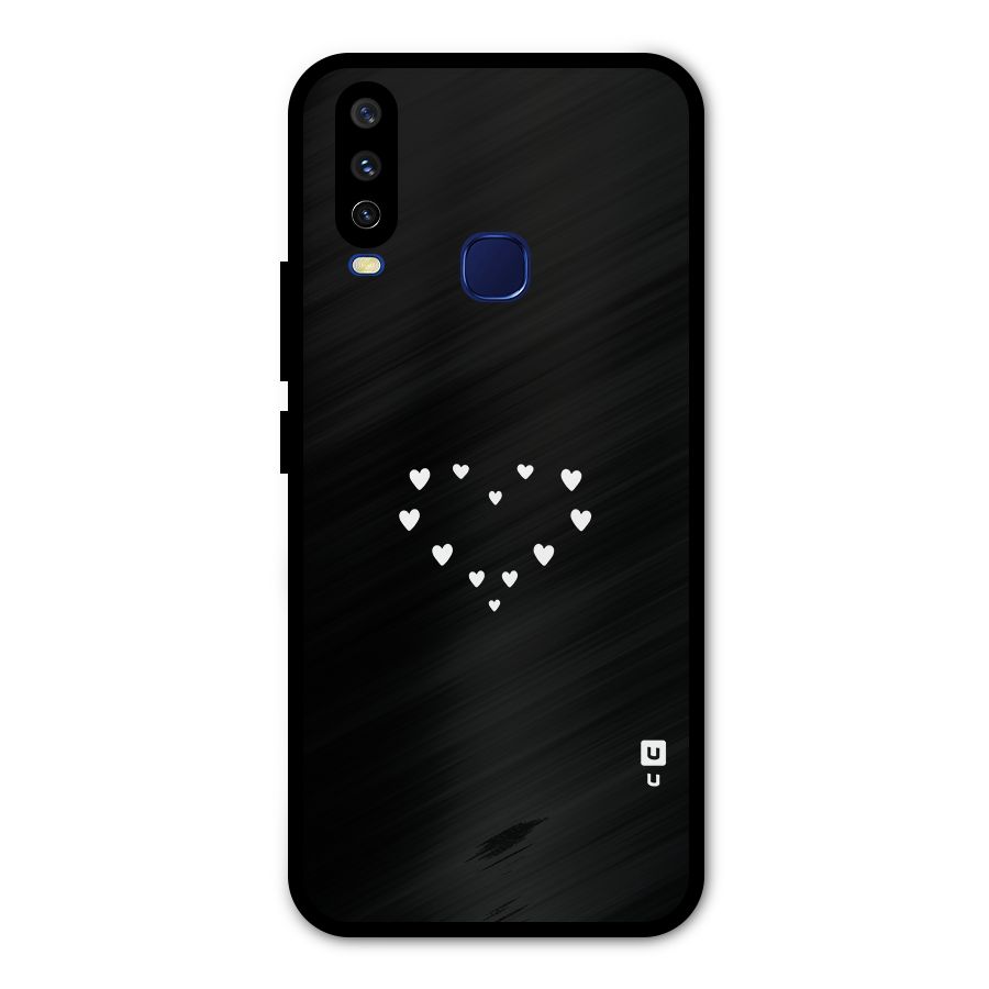 Heart of Hearts Metal Back Case for Vivo Y15