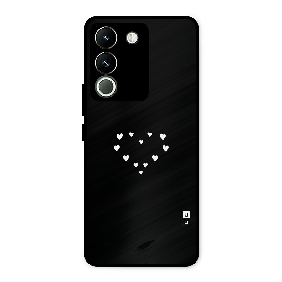 Heart of Hearts Metal Back Case for Vivo Y200