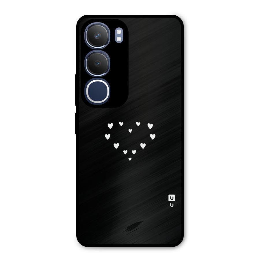 Heart of Hearts Metal Back Case for Vivo Y29