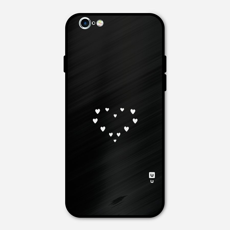 Heart of Hearts Metal Back Case for iPhone 6 6s