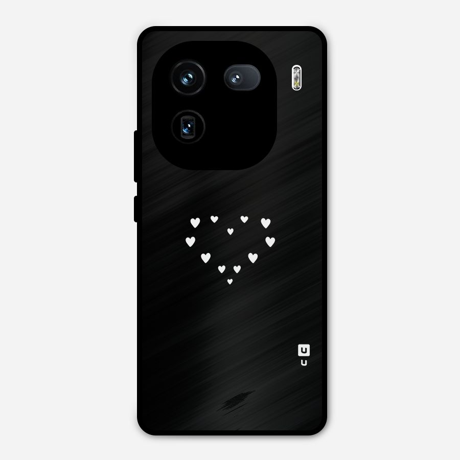 Heart of Hearts Metal Back Case for iQOO 12