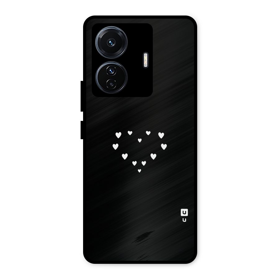 Heart of Hearts Metal Back Case for iQOO Z6