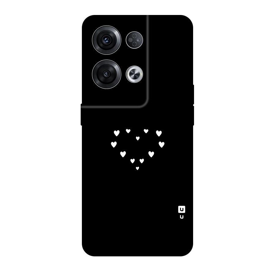 Heart of Hearts Original Polycarbonate Back Case for Oppo Reno8 Pro 5G