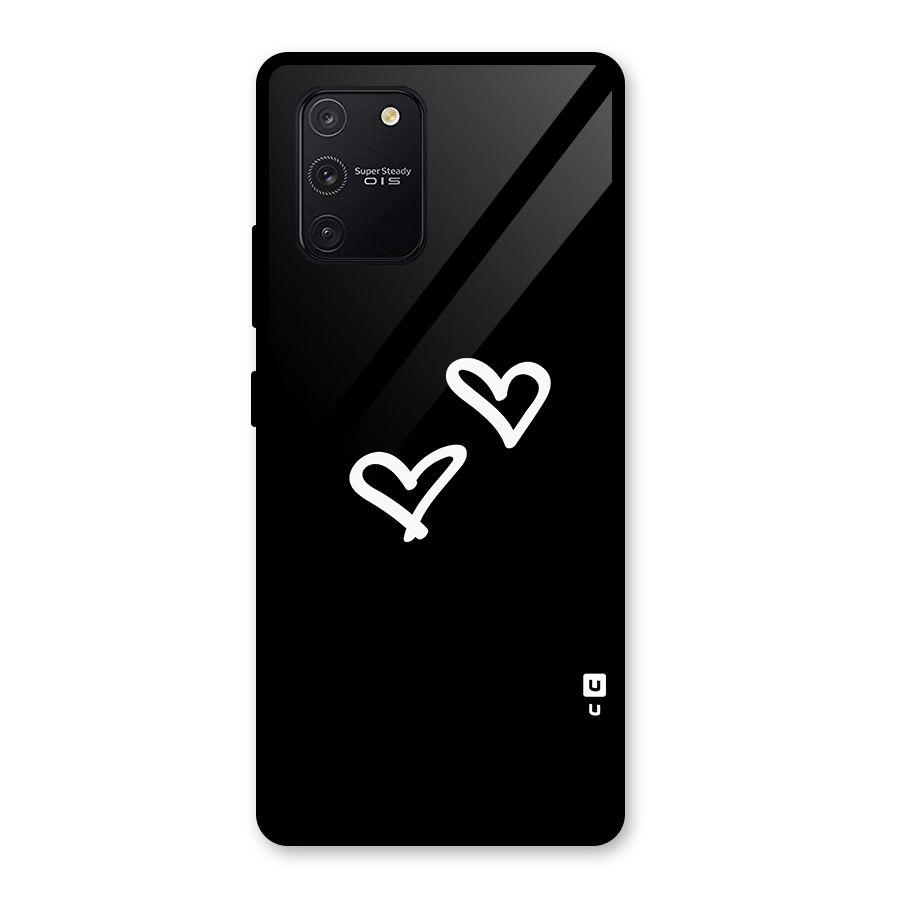 Hearts Love Glass Back Case for Galaxy S10 Lite