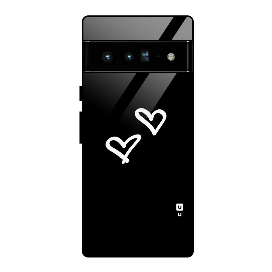 Hearts Love Glass Back Case for Google Pixel 6 Pro