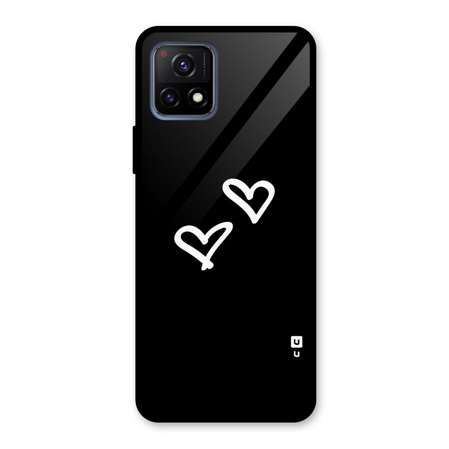 Hearts Love Glass Back Case for Vivo Y72 5G