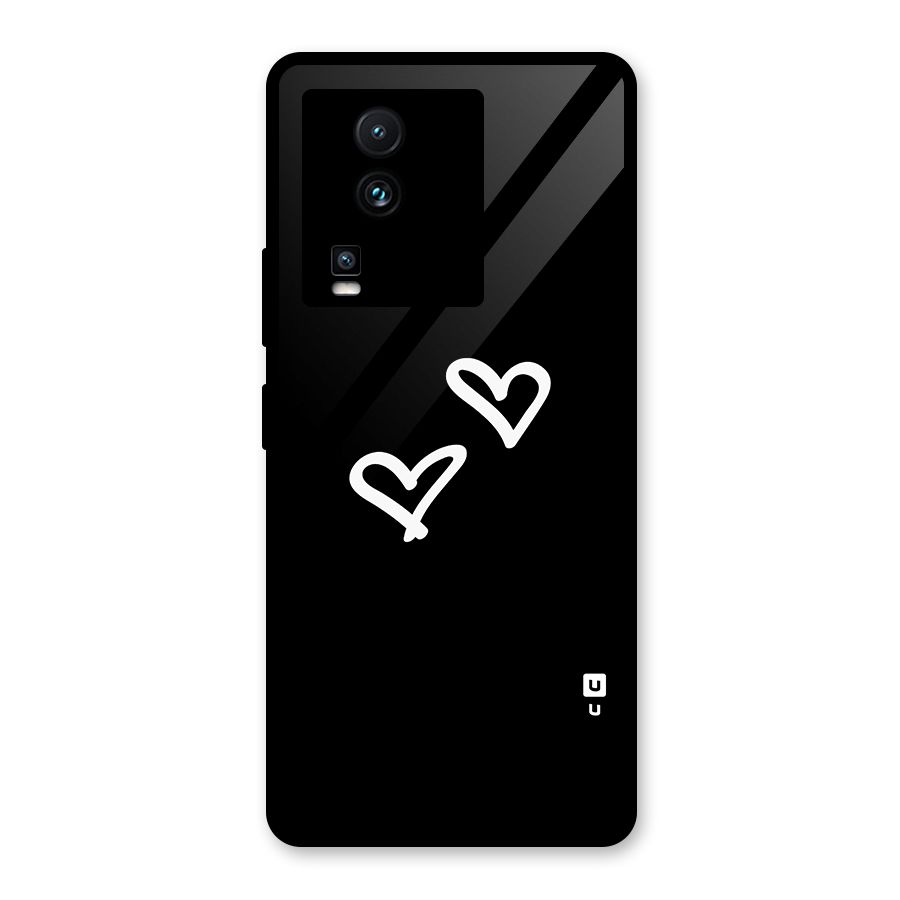 Hearts Love Glass Back Case for Vivo iQOO Neo 7 Pro