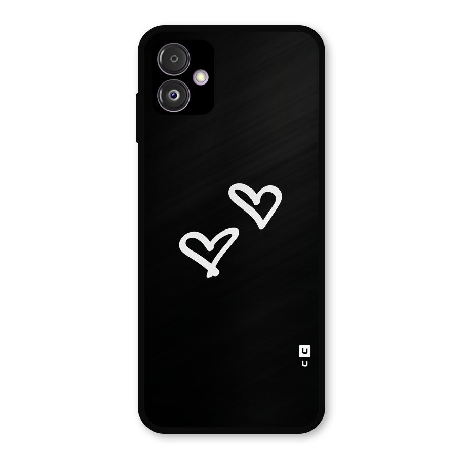 Hearts Love Metal Back Case for Galaxy F14