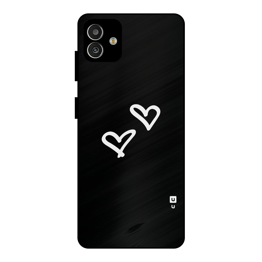 Hearts Love Metal Back Case for Galaxy M13 5G