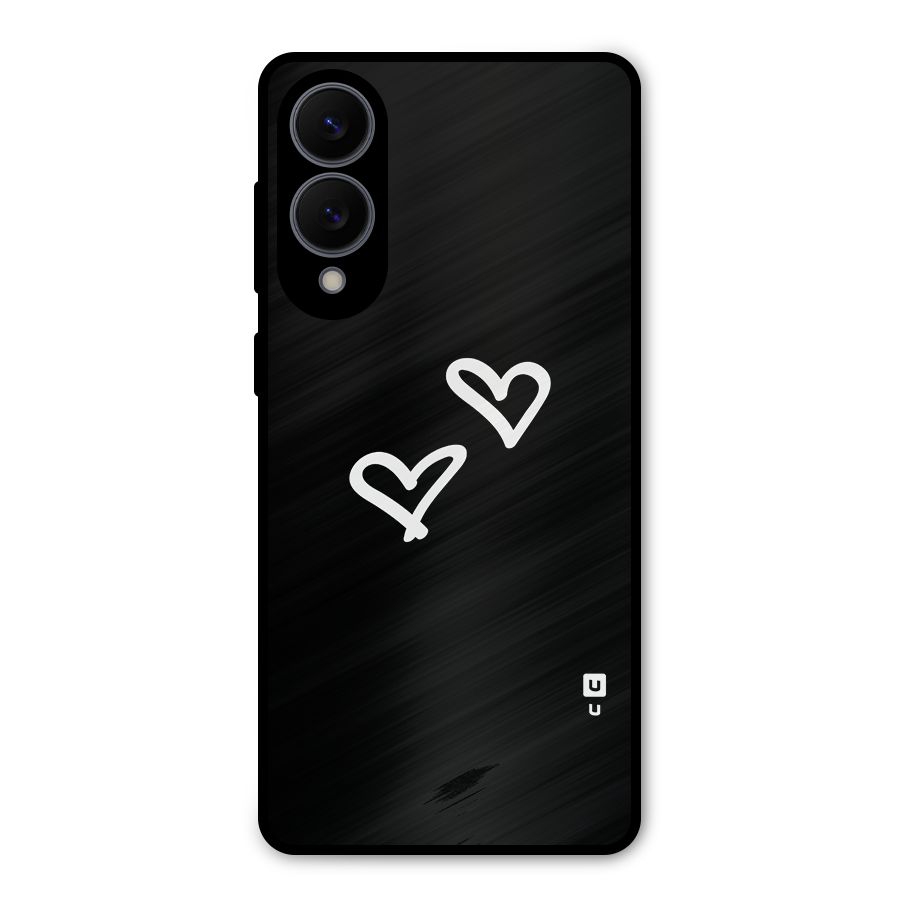 Hearts Love Metal Back Case for Galaxy S25 Edge