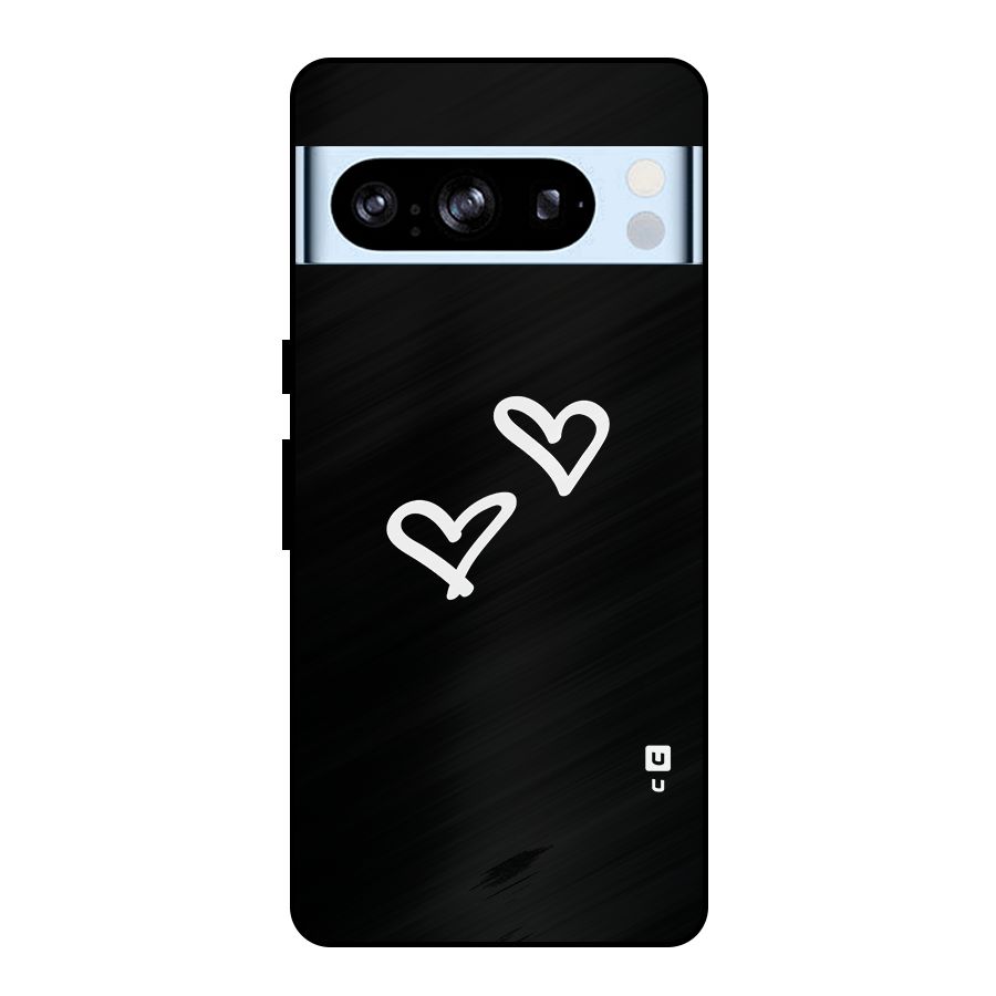 Hearts Love Metal Back Case for Google Pixel 8 Pro
