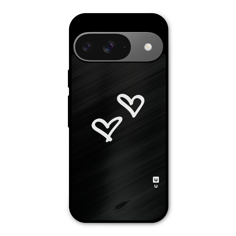 Hearts Love Metal Back Case for Google Pixel 9