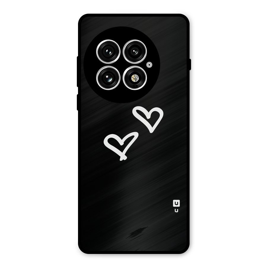 Hearts Love Metal Back Case for OnePlus 13