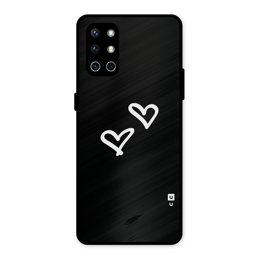 Hearts Love Metal Back Case for OnePlus 9R