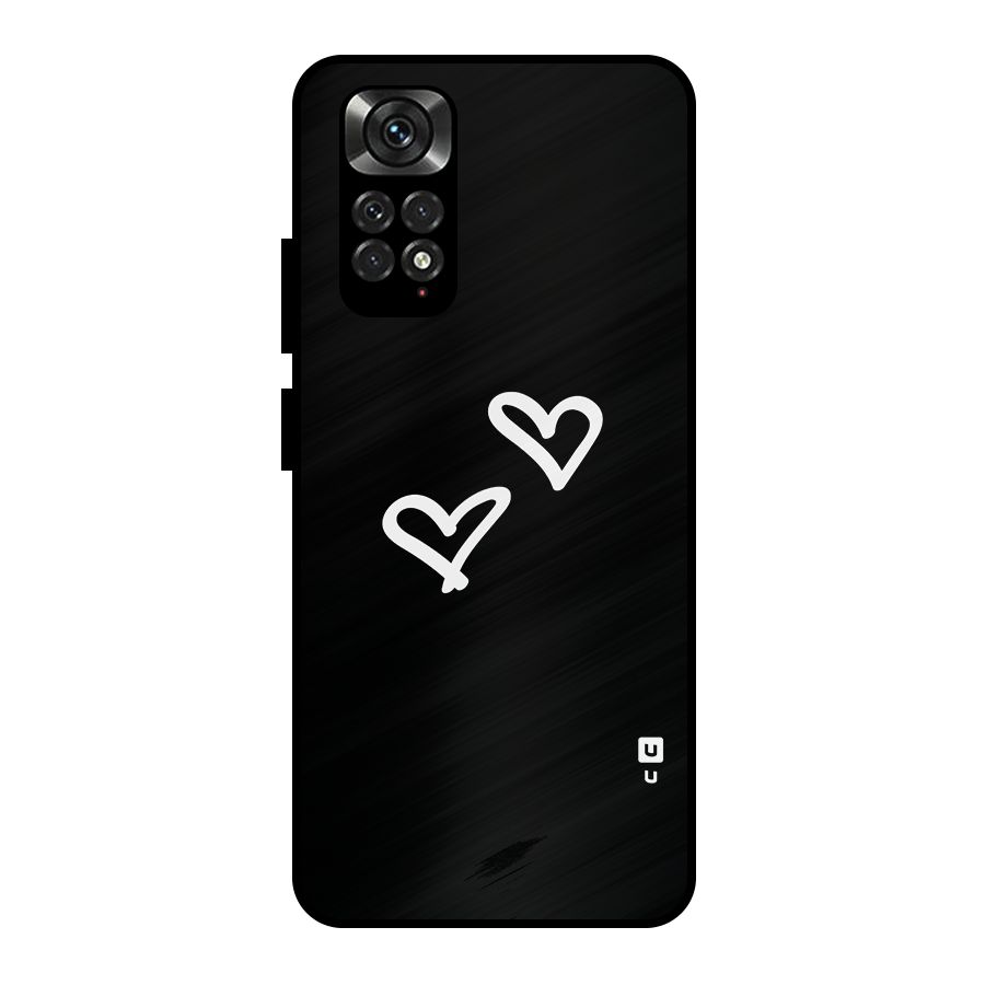 Hearts Love Metal Back Case for Redmi Note 11 Pro Plus 5G